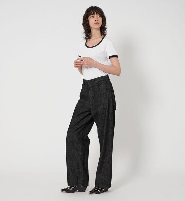 ASTRAET「＜ASTRAET＞13オンス REGULAR ブラックデニムパンツ UNISEX」|チノ|