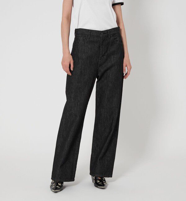 ASTRAET「＜ASTRAET＞13オンス REGULAR ブラックデニムパンツ UNISEX」|チノ|