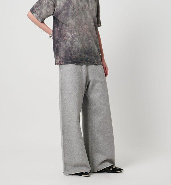 ASTRAET「＜ASTRAET＞ コットン ウラケ スウェットワイドパンツ2」|その他|LT.GRAY