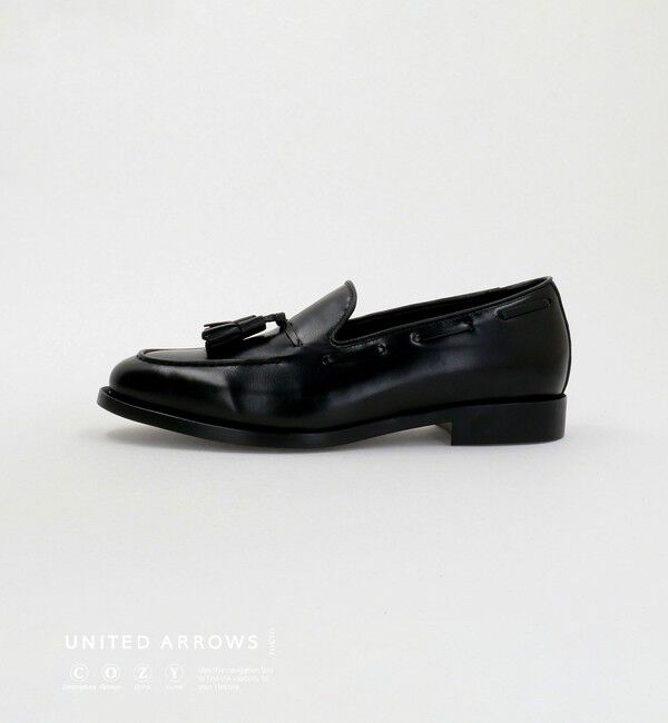 UNITED ARROWS「タッセルローファー UA COZY」|ローファー|BLACK