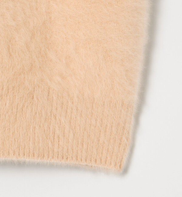 UNITED ARROWS「フォックスカシミヤ ショートスリーブ ポロニット」|ニット・セーター|