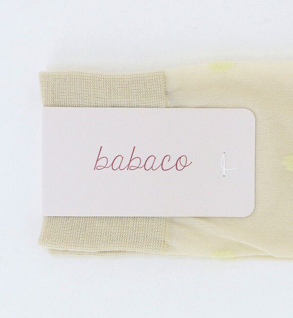 UNITED ARROWS「＜babaco＞FLW ハイソックス」|ソックス|