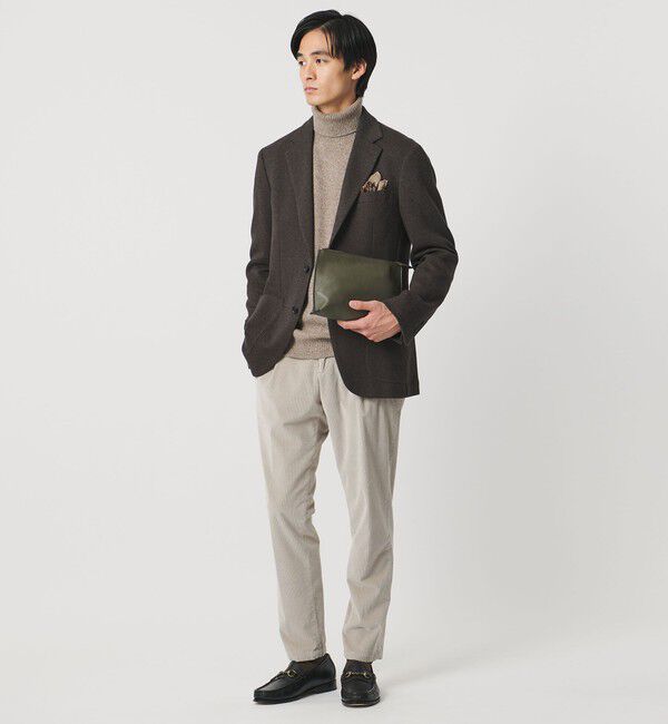 UNITED ARROWS「レザーライク ポーチ M」|その他|