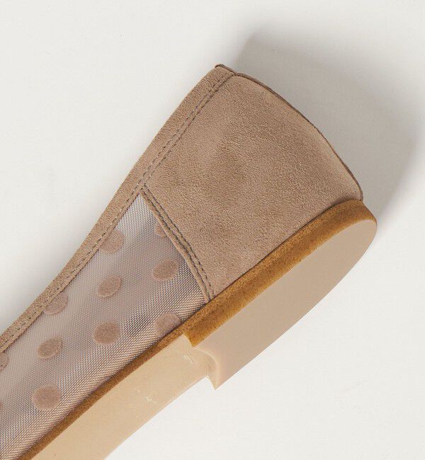 UNITED ARROWS「ドット バレエシューズ」|バレエシューズ|