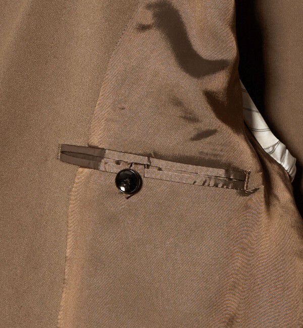 UNITED ARROWS「ポリエステルサブレ オーディナリー ダブル 4ボタン ジャケット」|テーラードジャケット|