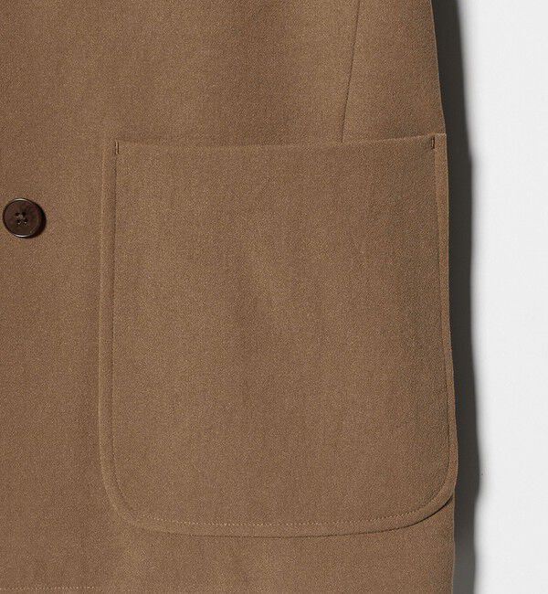 UNITED ARROWS「ポリエステルサブレ オーディナリー ダブル 4ボタン ジャケット」|テーラードジャケット|