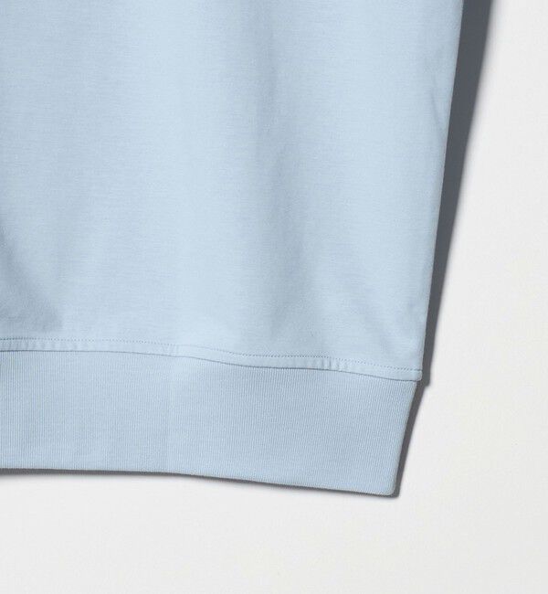 UNITED ARROWS「ポンチ ロングスリーブ スウェット ー抗菌防臭・接触冷感ー」|Tシャツ・カットソー|