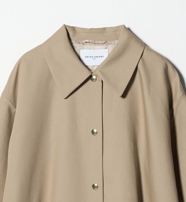 UNITED ARROWS「 Aライン ステンカラーコート」|ステンカラーコート|