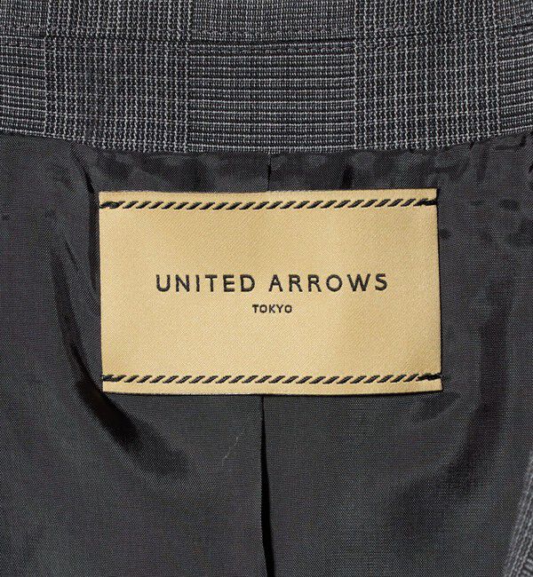 UNITED ARROWS「NALYA グレンチェック ジャケット」|テーラードジャケット|