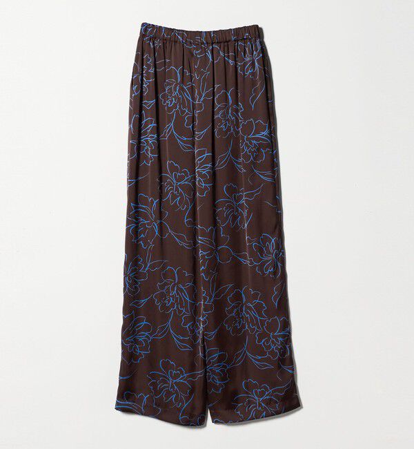 UNITED ARROWS「アブストラクトフラワー パンツ ‐ウォッシャブル‐」|チノ|