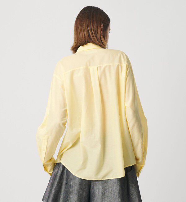 AEWEN MATOPH「＜AEWEN MATOPH＞コットンシルク ボウタイシャツ ‐ ウォッシャブル ‐」|シャツ・ブラウス|