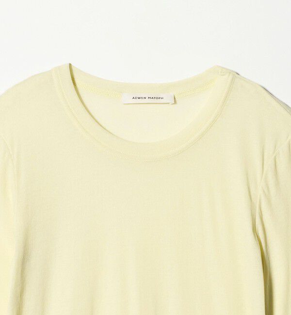 AEWEN MATOPH「＜AEWEN MATOPH＞シアークルーネック ロングスリーブカットソー」|Tシャツ・カットソー|