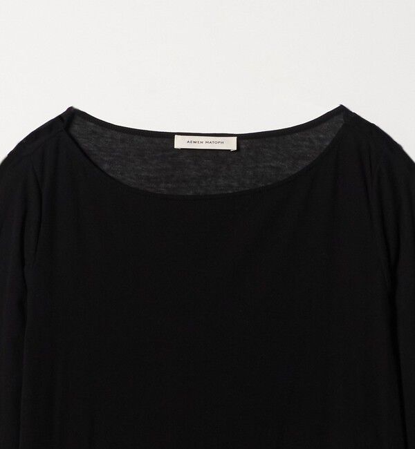 AEWEN MATOPH「＜AEWEN MATOPH＞イレギュラーレイヤード ロングスリーブカットソー ‐2WAY‐」|Tシャツ・カットソー|