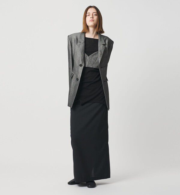 AEWEN MATOPH「＜AEWEN MATOPH＞イレギュラーレイヤード ロングスリーブカットソー ‐2WAY‐」|Tシャツ・カットソー|