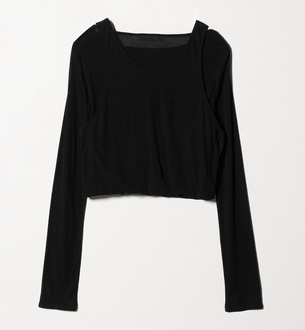 AEWEN MATOPH「＜AEWEN MATOPH＞イレギュラーレイヤード ロングスリーブカットソー ‐2WAY‐」|Tシャツ・カットソー|