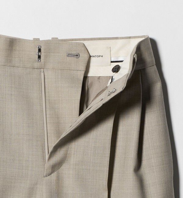 AEWEN MATOPH「＜AEWEN MATOPH＞ダブルタックワイドパンツ」|チノ|