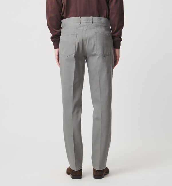 UNITED ARROWS「ドリル 5ポケット  ベーシック テーパード ノープリーツ パンツ」|チノ|