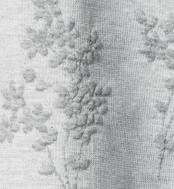 UNITED ARROWS「フラワー ジャガード スウェット」|スウェット・ジャージ|