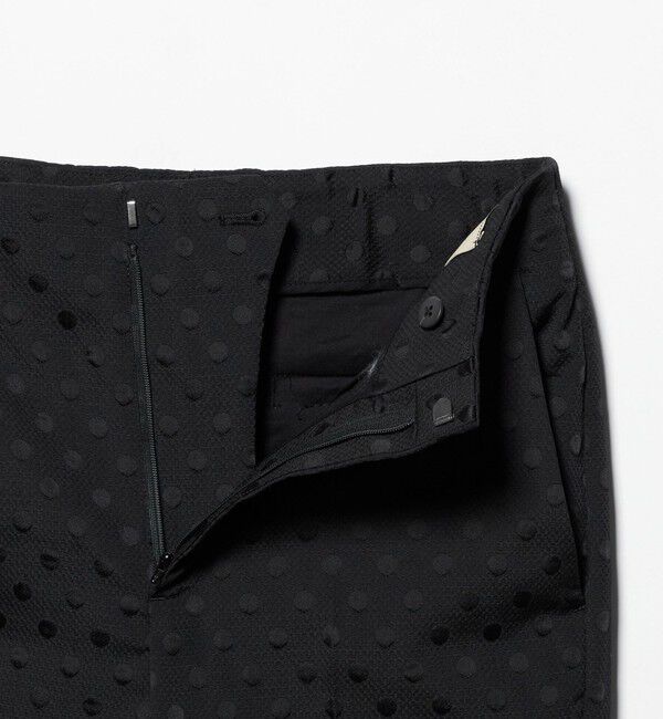 UNITED ARROWS「フクレドットジャガード スリムパンツ ‐ウォッシャブル‐」|チノ|