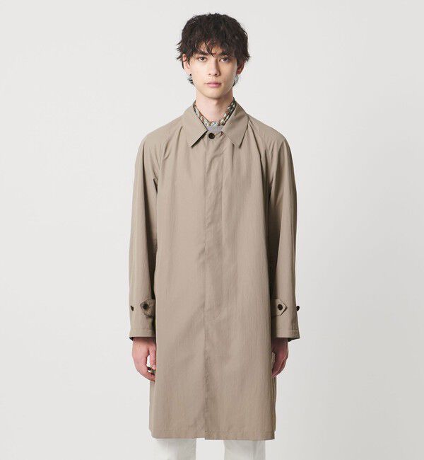 UNITED ARROWS「ポリエステル タフタ パッカブル ライト バルマカーンコート　撥水」|ステンカラーコート|