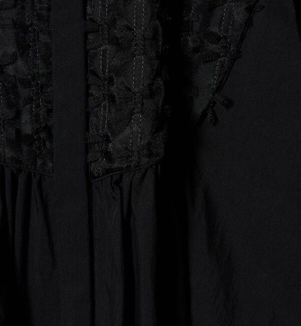 UNITED ARROWS「コンビ ギャザー ブラウス」|シャツ・ブラウス|