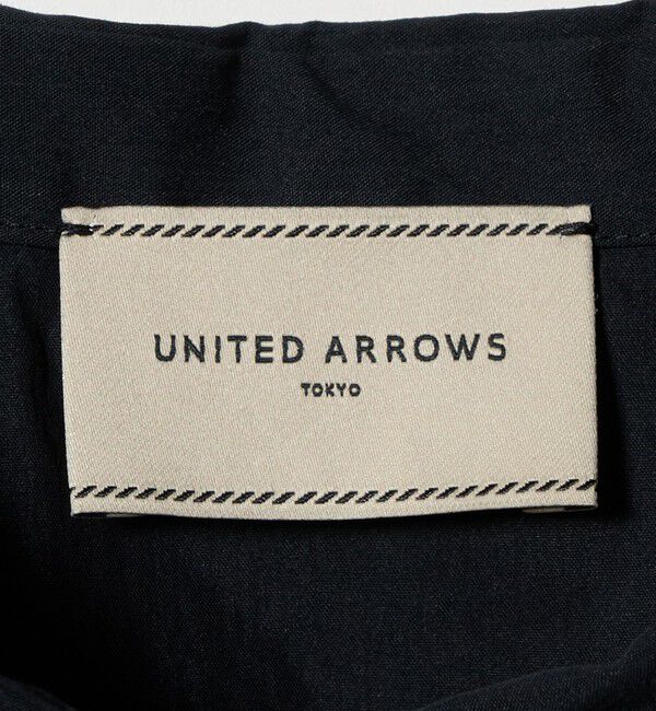 UNITED ARROWS「コンビ ギャザー ブラウス」|シャツ・ブラウス|