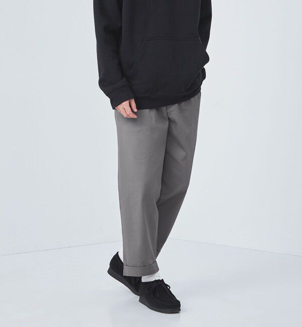 UNITED ARROWS green label relaxing「【別注】【WEB限定】＜3/2 WORKS＞GLR 2プリーツ チノパンツ」|チノ|