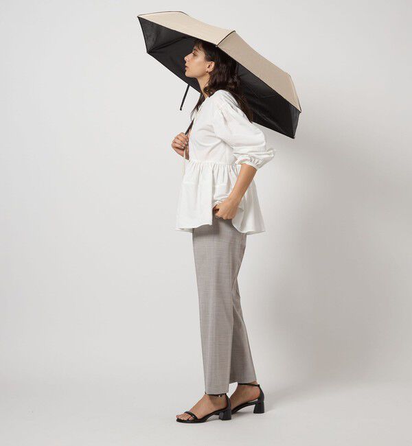UNITED ARROWS green label relaxing「【別注】＜because＞パイピング 折りたたみ傘 / 晴雨兼用 / レイン 」|傘|