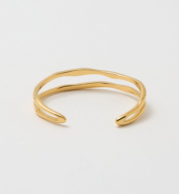 UNITED ARROWS green label relaxing「ダブル ライン バングル」|ブレスレット・バングル|