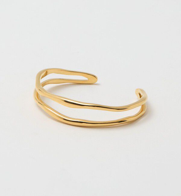 UNITED ARROWS green label relaxing「ダブル ライン バングル」|ブレスレット・バングル|