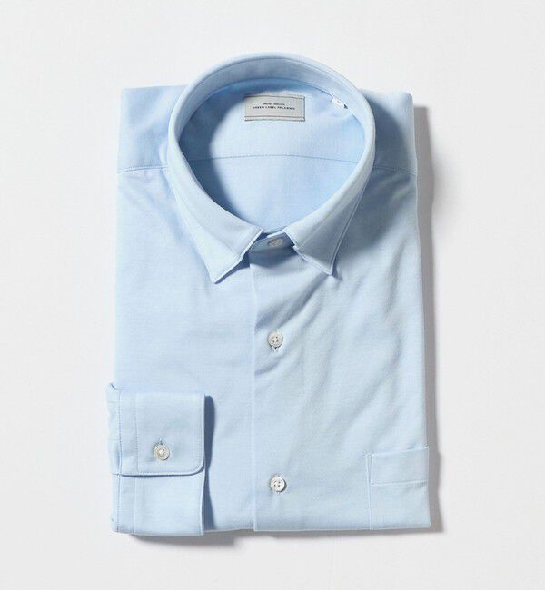 UNITED ARROWS green label relaxing「エブリット TC ジャージー スナップ ボタンダウン シャツ -イージーアイロン・吸水速乾・抗菌-」|シャツ・ブラウス|