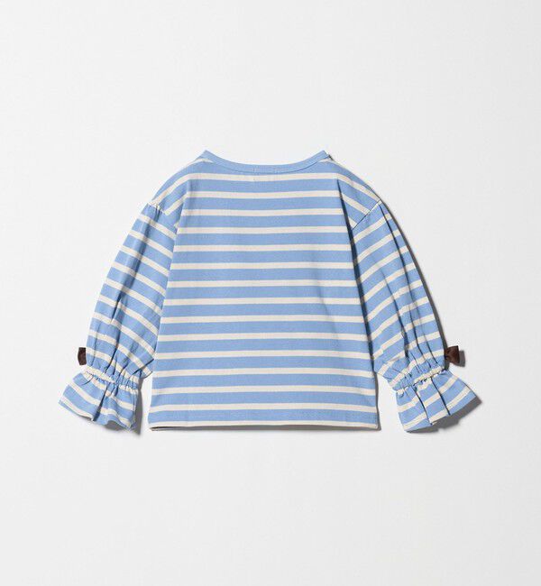 UNITED ARROWS green label relaxing「ボーダー キャンディスリーブ Tシャツ / キッズ  100cm-160cm◎」|Tシャツ・カットソー|