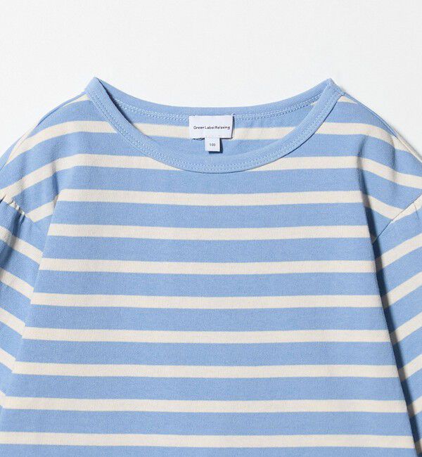 UNITED ARROWS green label relaxing「ボーダー キャンディスリーブ Tシャツ / キッズ  100cm-160cm◎」|Tシャツ・カットソー|