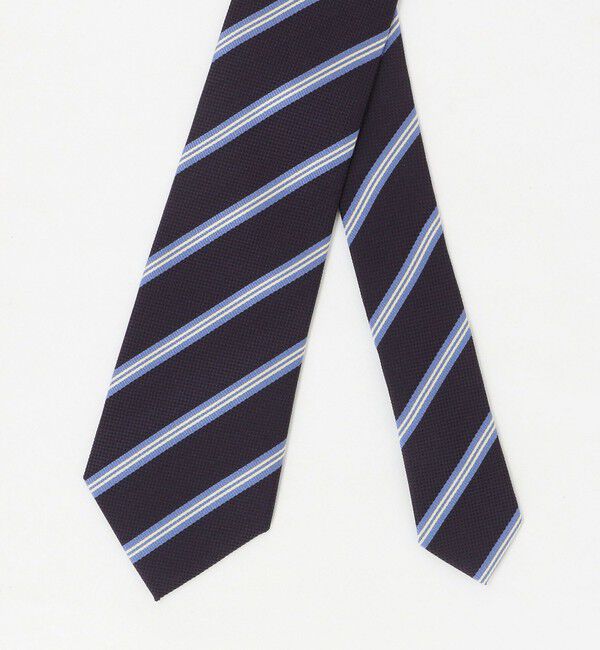 UNITED ARROWS green label relaxing「GLR シルク3 8.0cm ストライプ1 ネクタイ」|ネクタイ・蝶ネクタイ|