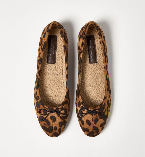 UNITED ARROWS green label relaxing「ウォーム バレエシューズ / フラットシューズ 撥水」|バレエシューズ|