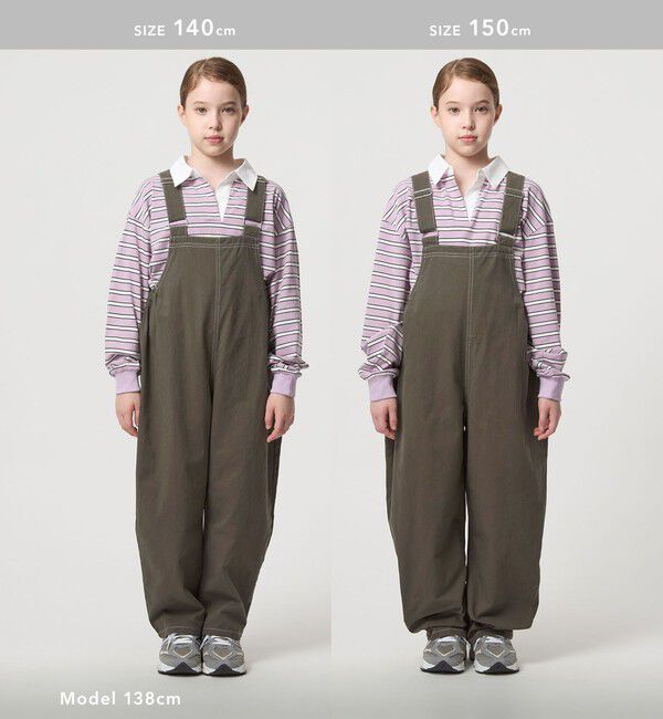 UNITED ARROWS green label relaxing「バレル サロペット / キッズ  120cm-160cm」|ワンピース|