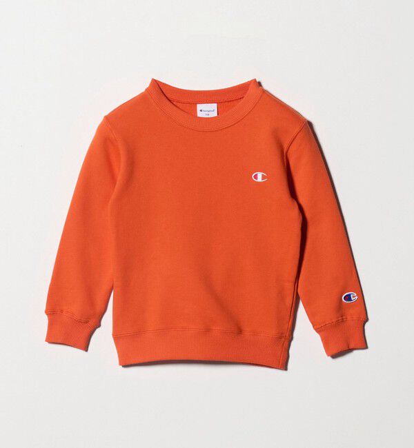 UNITED ARROWS green label relaxing「＜Champion＞クルーネック スウェットシャツ  / トレーナー / キッズ 110cm-130cm」|スウェット・ジャージ|ORANGE