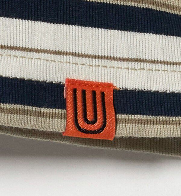 UNITED ARROWS green label relaxing「【別注】＜UNIVERSAL OVERALL＞ボーダー プルオーバー / キッズ  140cm-160cm」|Tシャツ・カットソー|