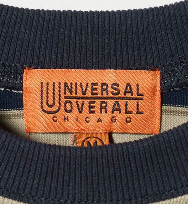 UNITED ARROWS green label relaxing「【別注】＜UNIVERSAL OVERALL＞ボーダー プルオーバー / キッズ  140cm-160cm」|Tシャツ・カットソー|