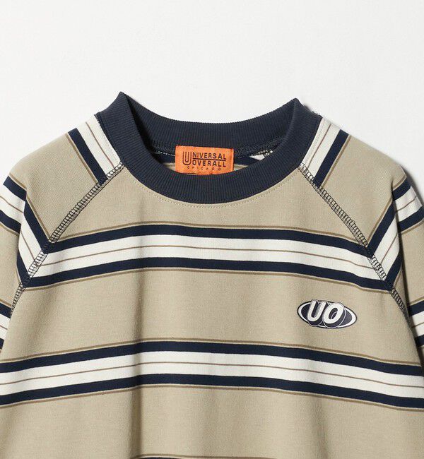 UNITED ARROWS green label relaxing「【別注】＜UNIVERSAL OVERALL＞ボーダー プルオーバー / キッズ  140cm-160cm」|Tシャツ・カットソー|