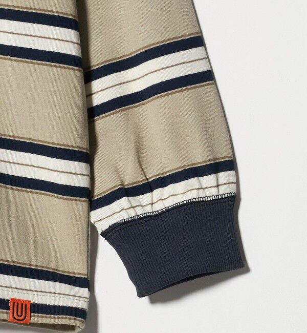 UNITED ARROWS green label relaxing「【別注】＜UNIVERSAL OVERALL＞ボーダー プルオーバー / キッズ  140cm-160cm」|Tシャツ・カットソー|