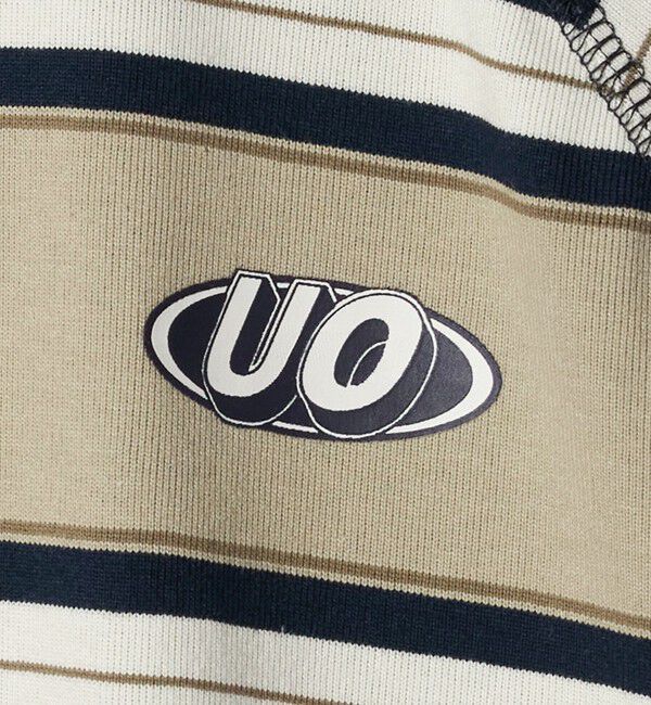 UNITED ARROWS green label relaxing「【別注】＜UNIVERSAL OVERALL＞ボーダー プルオーバー / キッズ  140cm-160cm」|Tシャツ・カットソー|