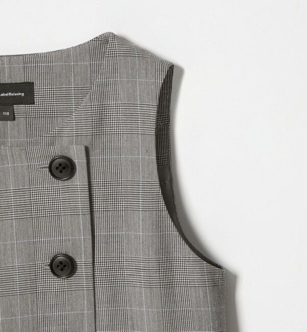 UNITED ARROWS green label relaxing「グレンチェック ジャンスカ / キッズ 110cm-130cm」|ワンピース|