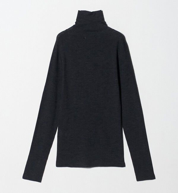 UNITED ARROWS green label relaxing「ウール シアー リブ タートルネック ニット ウォッシャブル」|ニット・セーター|