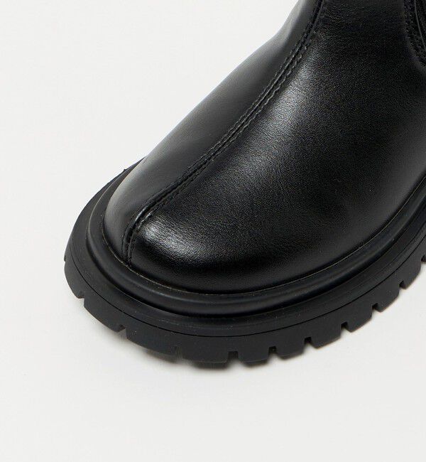 UNITED ARROWS green label relaxing「ストレッチ リブ ショートブーツ / キッズ  17cm-23cm」|ロングブーツ|