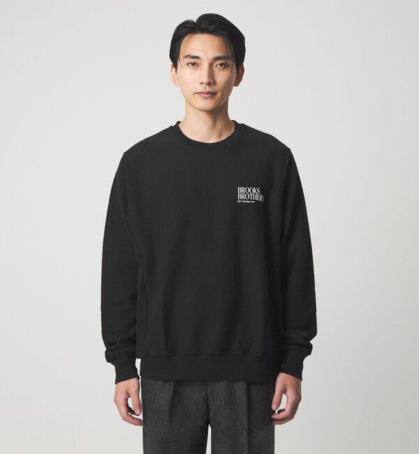 UNITED ARROWS green label relaxing「＜Brooks Brothers＞ロゴ クルーネック スウェットシャツ」|スウェット・ジャージ|