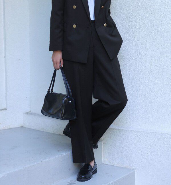 UNITED ARROWS green label relaxing「［size SHORT/TALLあり］Greed グリード ストレート パンツ ウォッシャブル」|スラックス|