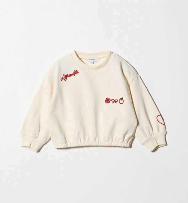 UNITED ARROWS green label relaxing「チェーンステッチ 裏毛プルオーバー / トレーナー100cm-160cm」|Tシャツ・カットソー|