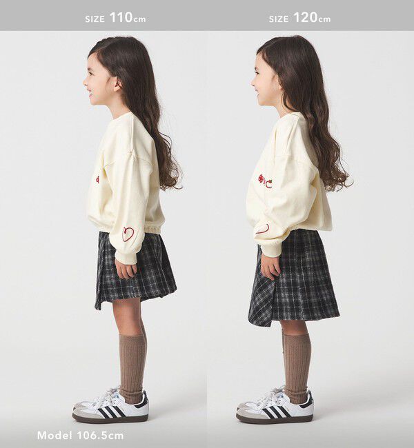 UNITED ARROWS green label relaxing「チェーンステッチ 裏毛プルオーバー / トレーナー100cm-160cm」|Tシャツ・カットソー|