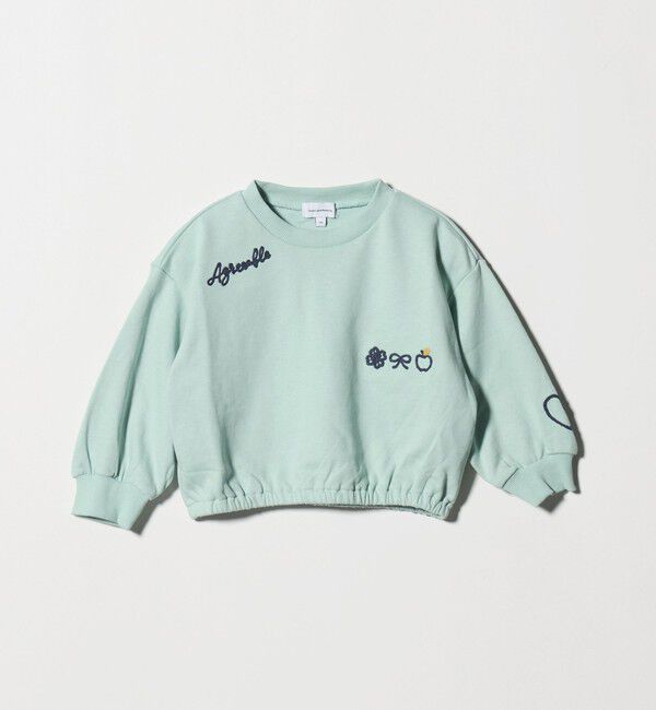 UNITED ARROWS green label relaxing「チェーンステッチ 裏毛プルオーバー / トレーナー100cm-160cm」|Tシャツ・カットソー|LIME